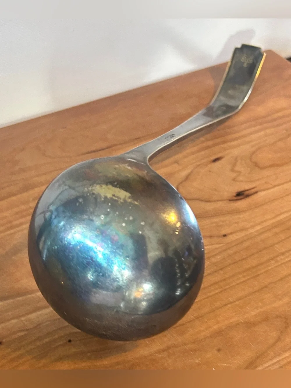 VTG National Silver Co VICEROY Silverplate Full Size 11” Soup Ladle 1930s-60s